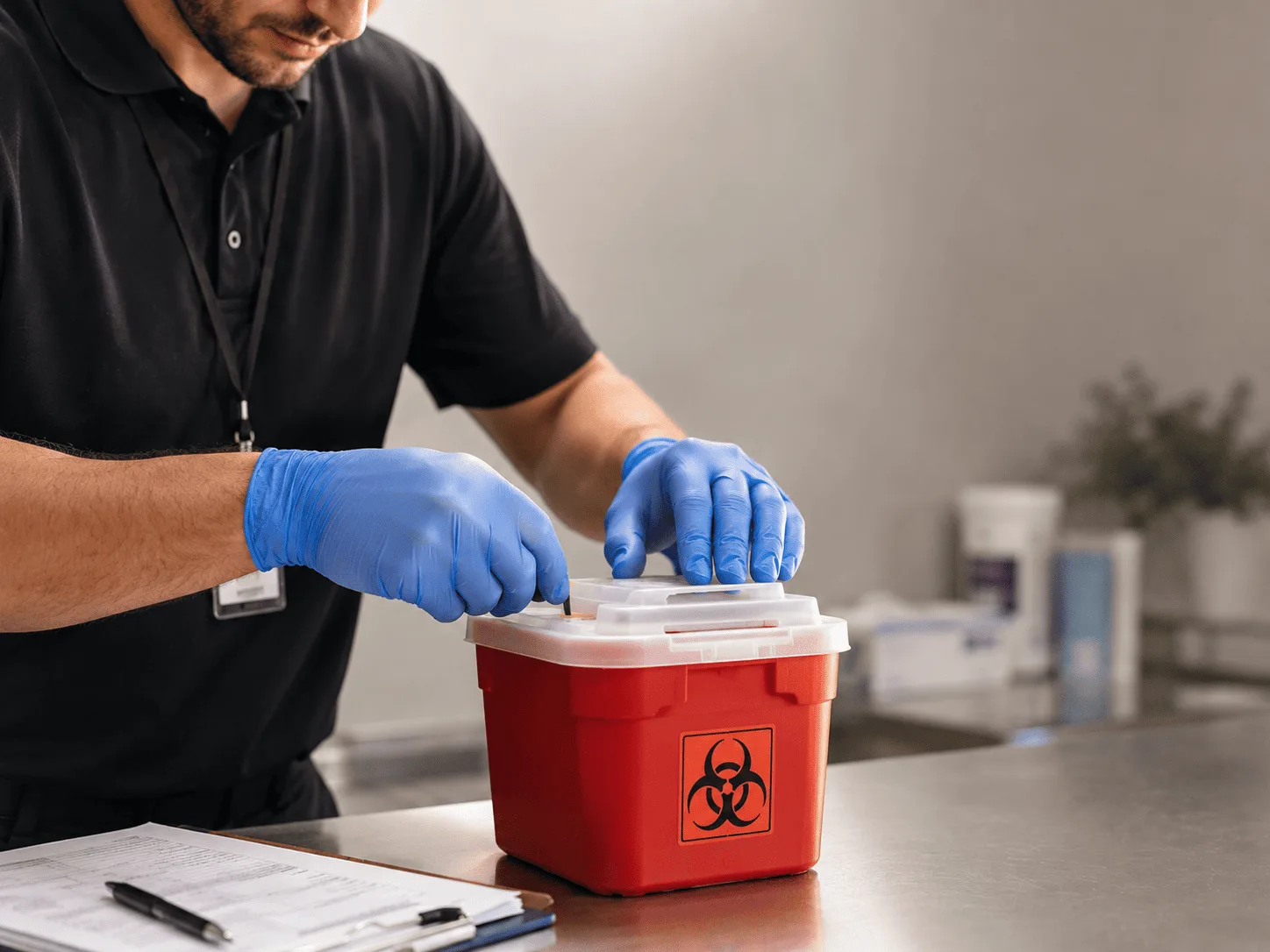 Why choose Sharps Waste Disposal in Sargeant, MN